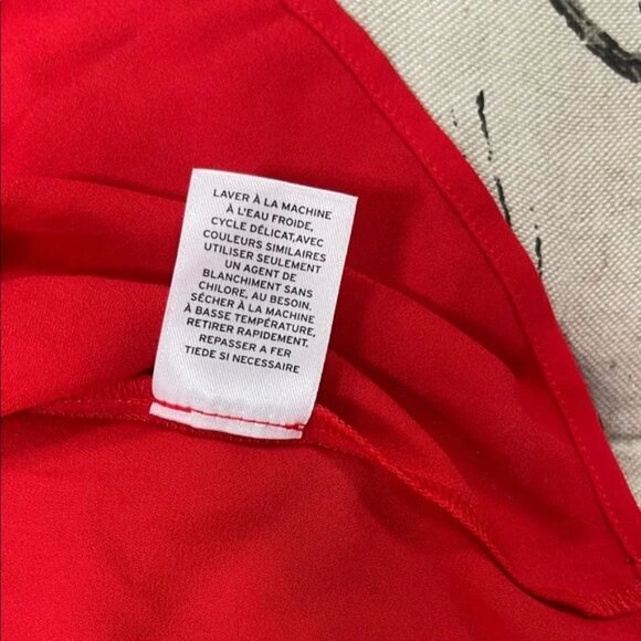 Chelsea28 Womens V-Neck Short Sleeves Top - Picture 6 of 11